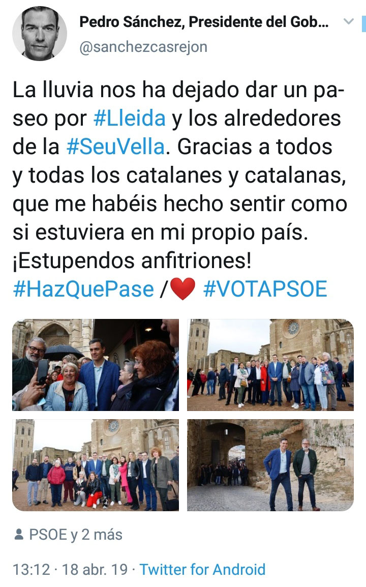 Pedro Sanchez Lleida